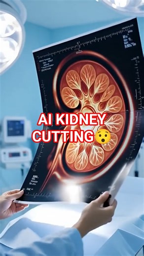 AI Kidney Cutting Simulation 🔪 | #shorts #ytshorts #viralshort #DrArshPostmortem