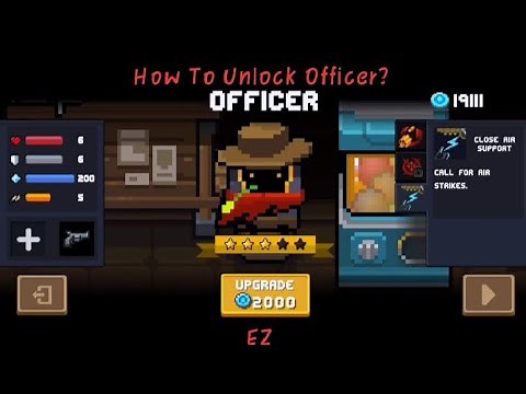 •How to Unlock officer in Soul Knight