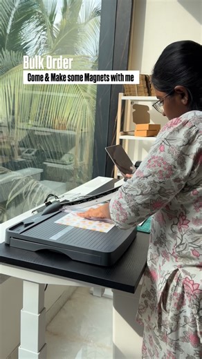 Photo Magnets | Where Memories Stick on Instagram: "Come make a bulk order with me ! #gifting #littlereminder #fridgemagnet #giftideas #custommagnet"