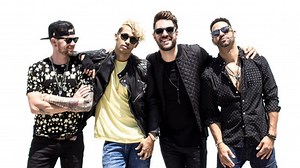 All or Nothing! O-Town performing on Fremont Street July 27