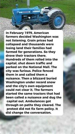 The Farmers Who Drove Tractors to Washington