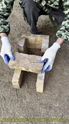 Incredible Portable Brick Stove Construction - High-Efficiency DIY Survival Engineering
