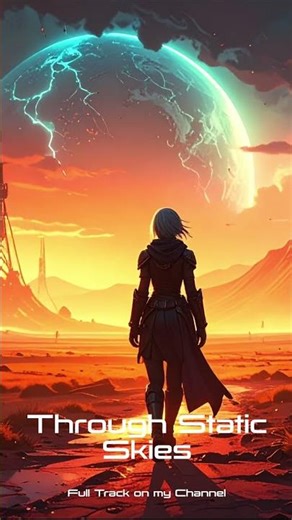 Through Static Skies [Dark Retrowave] #shorts #retrowave #darkretrowave #ambientmusic #synth