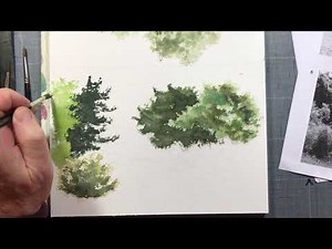 PEINDRE LA PROFONDEUR DES ARBRES