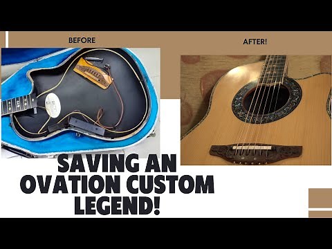 Ovation 1869 Custom Legend Restoration