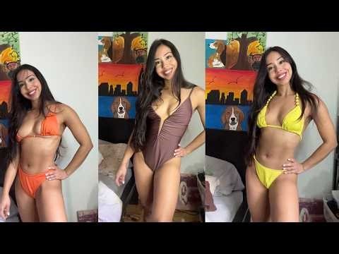 CUPSHE Bikinis and beach wear try on haul