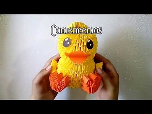 Tutorial Pato Origami 3D