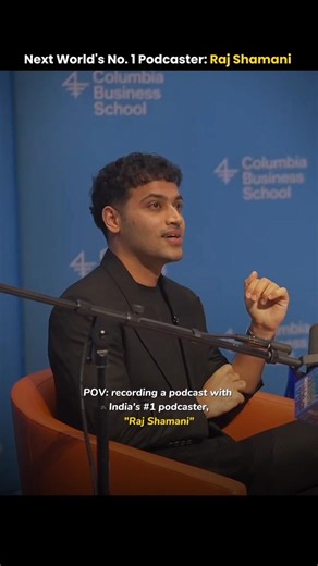 Next World's No.1 Podcaster: Raj Shamani 💯