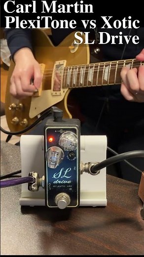 Carl Martin PlexiTone vs Xotic SL Drive high gain #marshall #xotic #guitarpedals #guitar