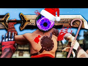 Santa Thanos Uses the INFINITY BLADE on Elves in Blade and Sorcery VR Mods
