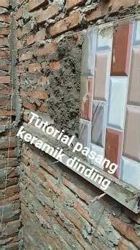 tutorial pasang keramik #bangunan #tukangbangunan #fypシ