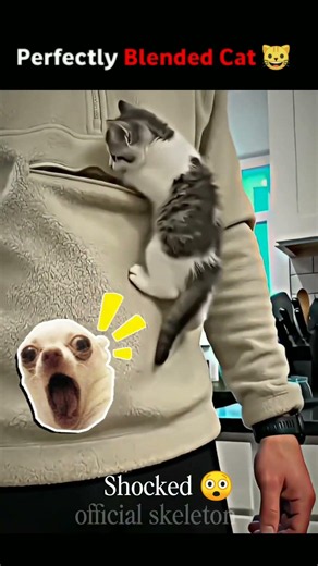 Wait for end ☠️perfectly Blended cat 🐈 vs last one #shorts