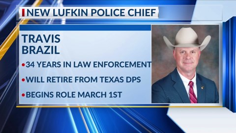 Lufkin Police Department appoints new chief