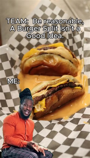 Mesquite Burger Split. Legit or Nah? #burgerrush