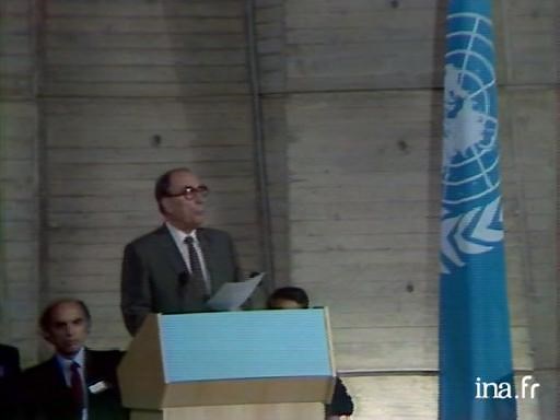 Discours sur le Tiers-Monde à l'Unesco