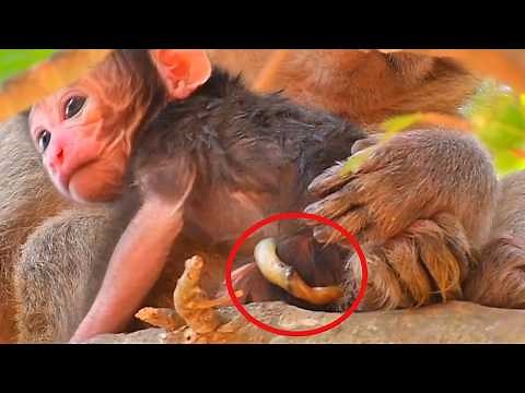 🌸 Pure Love in the Wild | Newborn Baby Monkey & First-Time Mother’s Care
