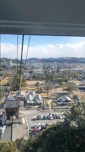 A Scenic View of #Iwakuni from the #CableCar 🚡Ride🚠up to Iwakuni #Castle 🏯🇯🇵🗾🎌