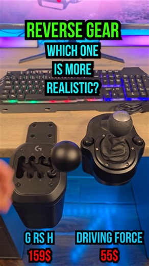 Logitech’s new $159 shifter is a DOWNGRADE for realism?! #simracing #logitech #logitechshifter