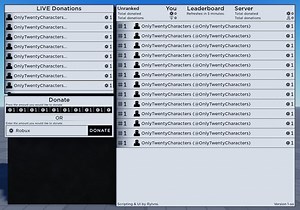 Smart Donation Leaderboard