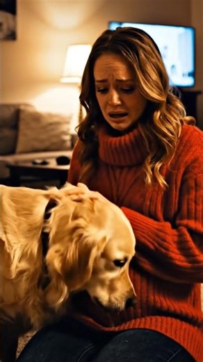Pregnant Woman Collapses… Only Her Dog Saves Her 😭🐶. #doghero #goldenretriever #emotionalstory