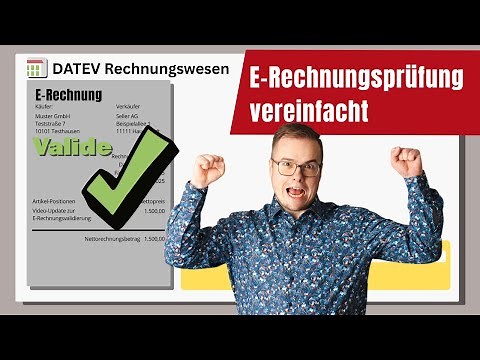 DATEV-Update: E-Rechnungsprüfung direkt in Rechnungswesen & Unternehmen online