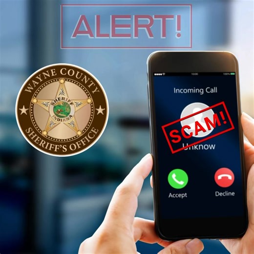 —NOTICE— We’ve received multiple reports of citizens getting phone calls that appear to come from the Wayne County Sheriff’s Office. The caller claims the person missed jury duty and says the issue can be resolved by providing bank or financial information. This is a scam. The Wayne County Sheriff’s Office does not collect fines, fees, or financial information over the phone. Caller ID can be spoofed, meaning a scammer can make it look like the call is coming from our number. If you receive a su