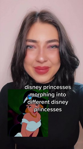 Disney Princesses morphing into different Disney Princesses! #fyp #disney #voiceactor #morph #voiceover