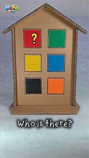 Open The Color Window! | Guess Who’s Behind The Window?
