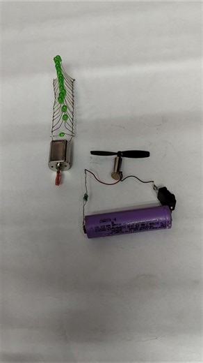 mini electricity generator experiment using a Small coreless Motor to Run a Big One #motor