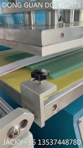 Elastic tape ribbon strap label logo embossing machine #machine