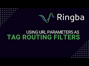 Using URL Parameters as Tag Routing Filters | Ringba Platform Training