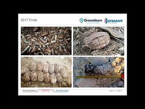 Groundsure webinar - Unexploded Ordnance (UXO): how to reduce risk on sites