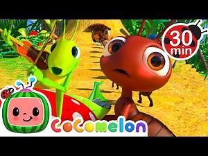 The Ant and the Grasshopper | Cocomelon and Little Angel Nursery Rhymes