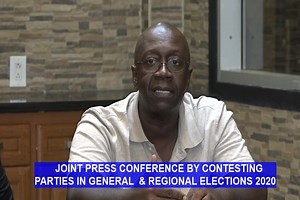 6.4K views · 180 reactions | Here's the Joint Press Conference by Parties Contesting General and Regional Elections March 5th 2020 | President Irfaan Ali | Facebook