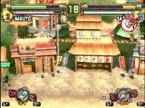 Naruto: Ultimate Ninja 2 (PS2 Gameplay)