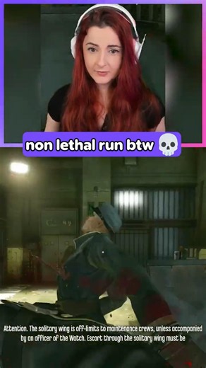 first time non lethal run in dishonored 😭