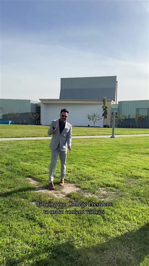 He likes us I promise #cerritoscollege #studentjournalism | Cerritos College