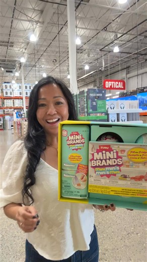 @zuru.toys @mini_brands_official Fridge is SO SO cute!! @costco_canada Calgary Heritage August 2025 Ready to restock your mini fridge with style? Inspired by the viral fridge restocking trend, the Mini Brands Fill The Fridge Playset lets you create your own adorable mini fridge collection. Including a mini fridge, exclusive minis, magnets and more, it's the ultimate kitchen setup for miniature collectors and fans. . . · #costco #tinasfavyyc #costcoloverscanada #zuru #minibrands | Costco Lovers C