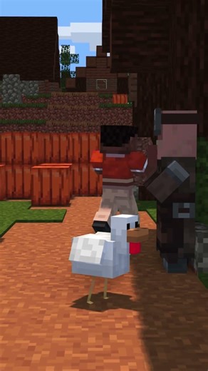 POV: Trading With Minecraft Villager #minecraftshorts #minecraft