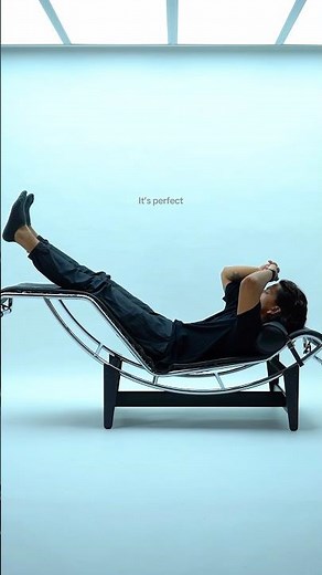 The Lc4 Chaise designed by Le Corbusier. #Ic4 #lecorbusier #cassina #moderndesign #chaise