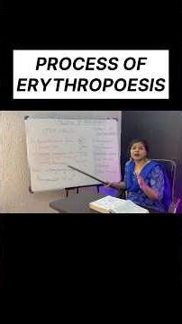 Process of ERYTHROPOESIS