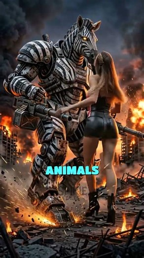 Robot Animals Battle #AnimalRobots #BattleAnimals #Wildlife