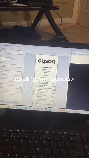 Dyson Printer in Action: Innovative Printing for Reselling
