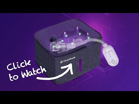 CleanFlash CPAP/BiPAP Cleaner
