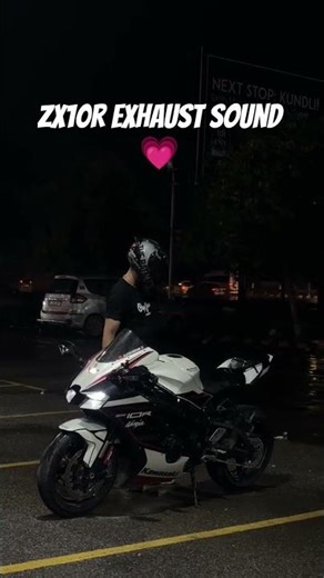 Kawasaki Ninja zx10r full system arrow exhaust sound #trending #kawasaki10r #zx10r #exhaustsound #