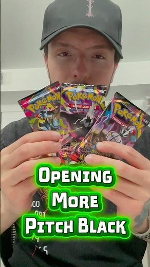 Opening some more Pokémon Pitch Black booster packs! #pokemon #pokemoncards #pokemontcg