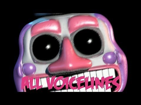 Music Man | All Voicelines with Subtitles | Ultimate Custom Night