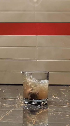 New Chemical Liquid Experiment With Red Fire Ball