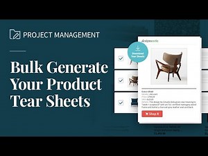 DesignFiles.co - Bulk Tear Sheet Creation