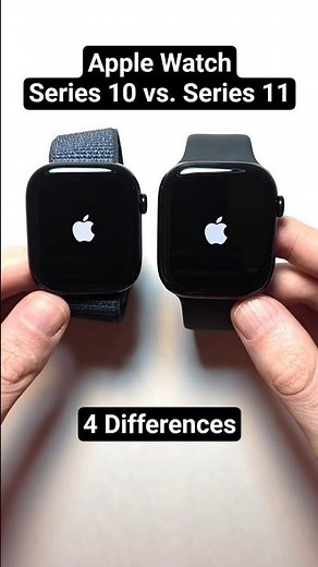 Apple Watch Series 10 vs. 11 - 4 Differences!